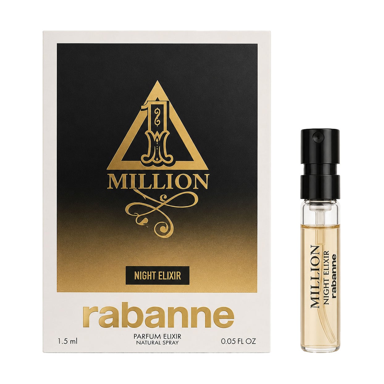 Rabanne 1 Million Night Elixir Парфуми чоловічі, 1.5 мл (пробник)